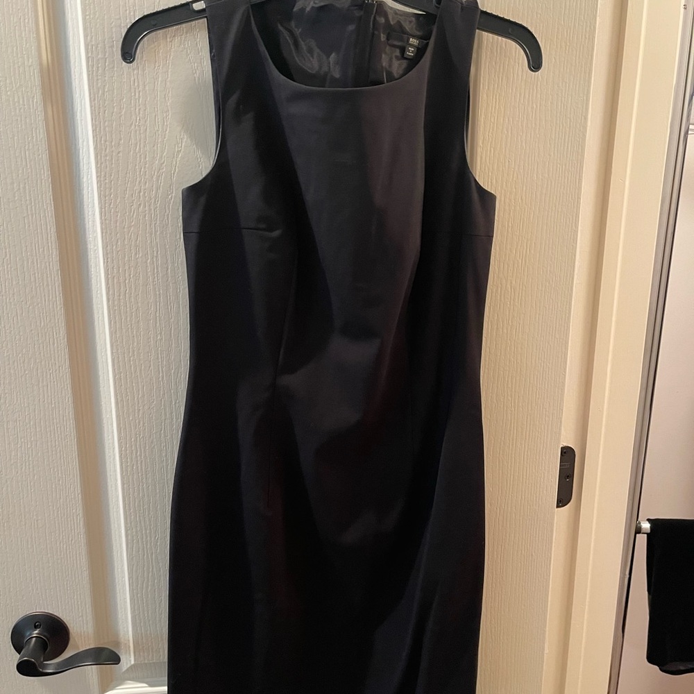 Hugo Boss lined pencil sheath dress